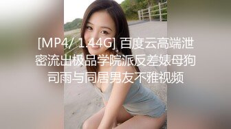 [MP4/ 1.44G] 百度云高端泄密流出极品学院派反差婊母狗司雨与同居男友不雅视频