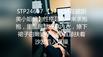 STP24607 【170CM花裙甜美小姐姐】性格超好一来求抱抱，里面居然没穿内衣，撩下裙子白嫩奶子，69互舔扶着沙发后入爆操