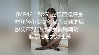 [MP4/ 1.58G] 出租屋操好身材年轻小美女，又圆又翘的屁股骑在鸡巴上感受很销魂啊，抱着啪啪大力抽送