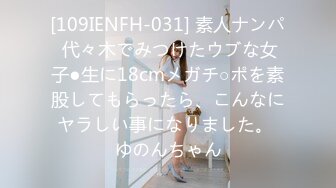 [109IENFH-031] 素人ナンパ 代々木でみつけたウブな女子●生に18cmメガチ○ポを素股してもらったら、こんなにヤラしい事になりました。 ゆのんちゃん