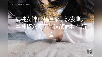 清纯女神苗条温柔，沙发撕开丝袜抠穴展示，这颜值物有所值