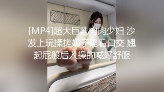 [MP4]超大巨乳肉肉少妇 沙发上玩揉搓奶子跪着口交 翘起屁股后入操的喊好舒服