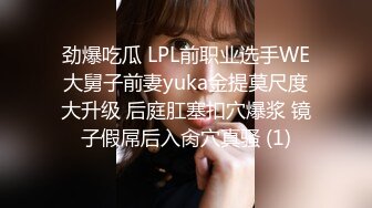 劲爆吃瓜 LPL前职业选手WE大舅子前妻yuka金提莫尺度大升级 后庭肛塞扣穴爆浆 镜子假屌后入肏穴真骚 (1)