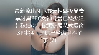 最新流出NTR骚妻性感极品崇黑讨黑BBC女神【爱已婚少妇】私拍②，被黑驴屌花式爆肏3P生猛，国屌已经满足不了了 (7)